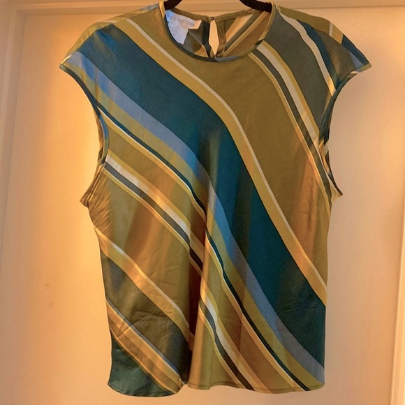 Stunning 100% Silk work tank - Picture 1 of 4